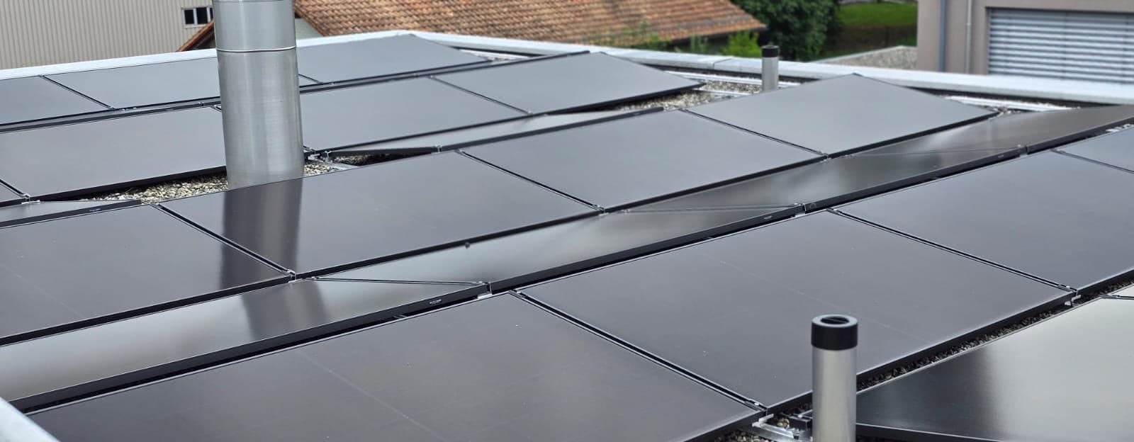 Photovoltaikanlage – Flachdach